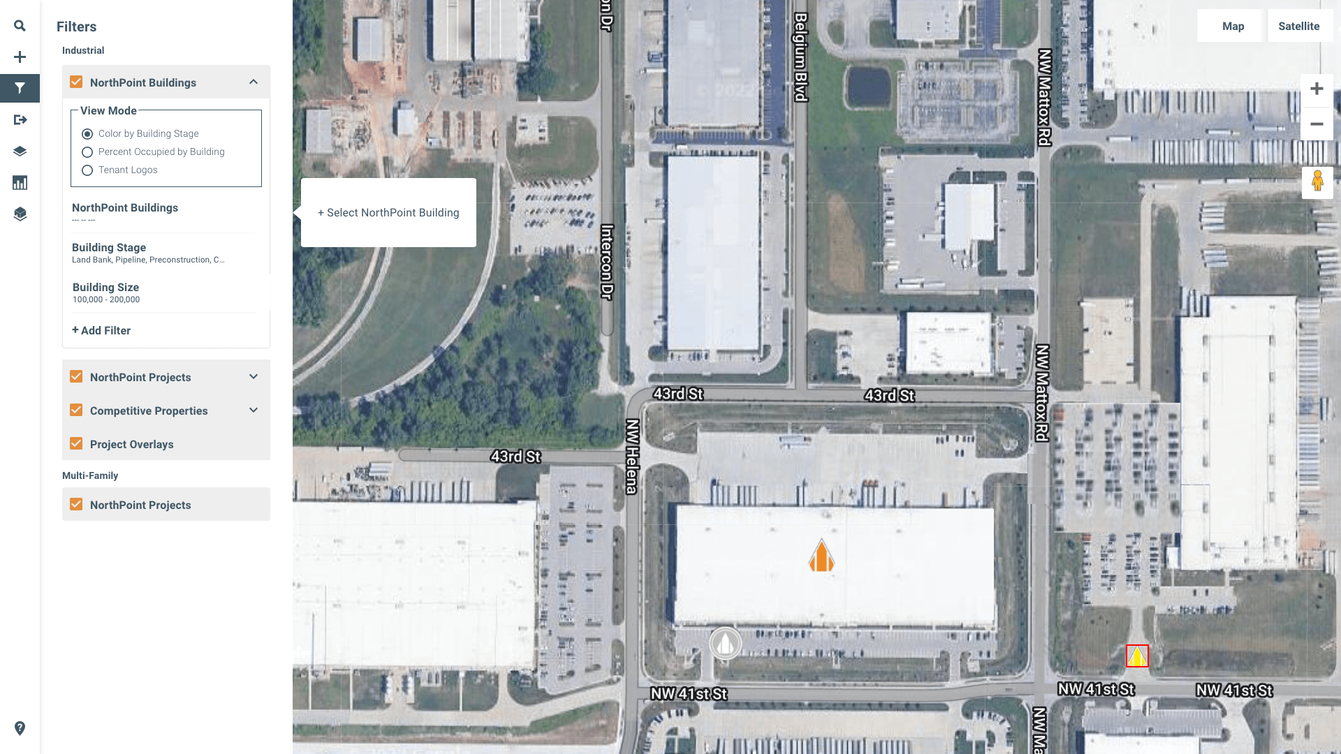 Filters NP Buildings Filter Building Size Parameters – 26