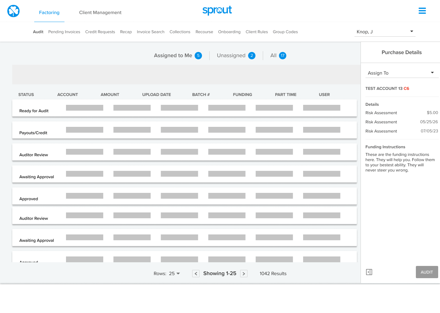 Wireframe Revamp Purchase Details